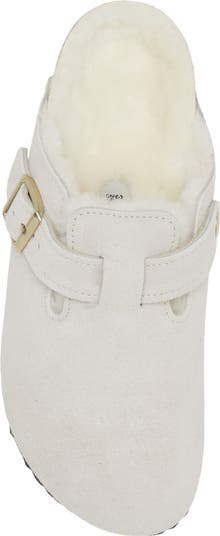Birkenstock Boston Genuine Shearling Lined Clog (Women