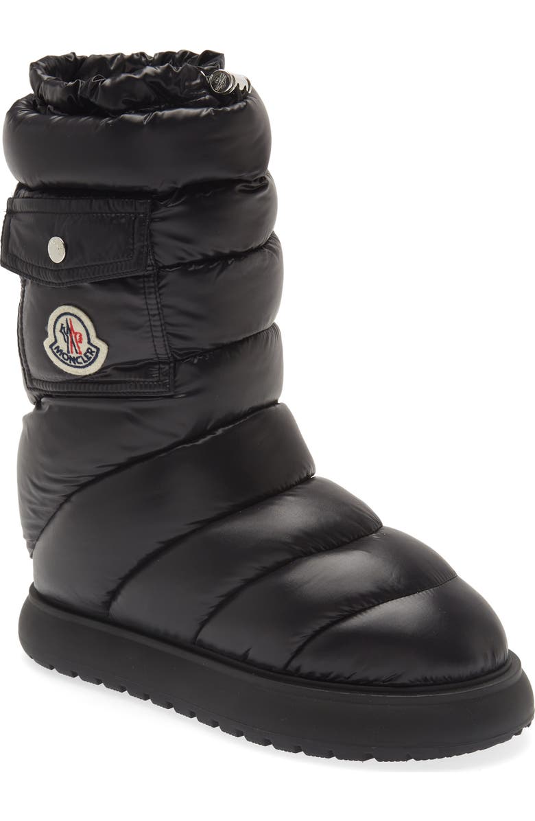 Moncler Gaia Pocket Puffer Snow Boot, Main, color,