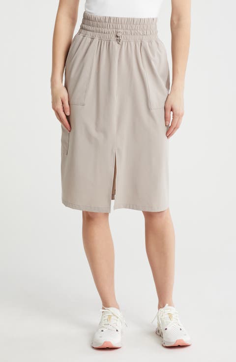 Retreat Long Cargo Skirt