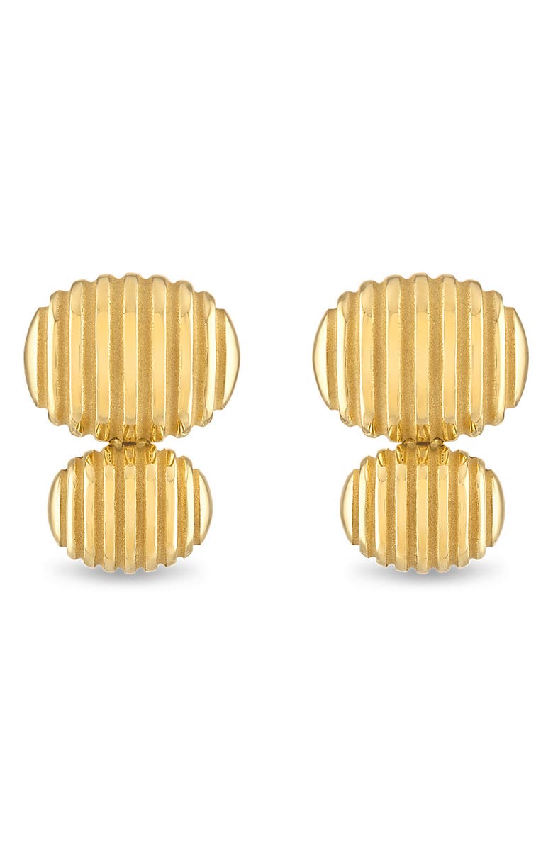 Pamela Zamore Isla Double Oval Stud Earrings, Alternate, color,