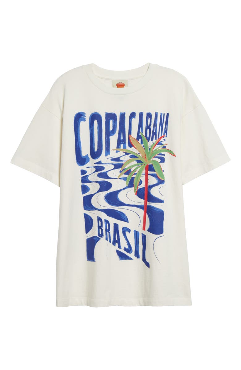 FARM Rio Copacabana Oversize Cotton Graphic T-Shirt, Alternate, color, 