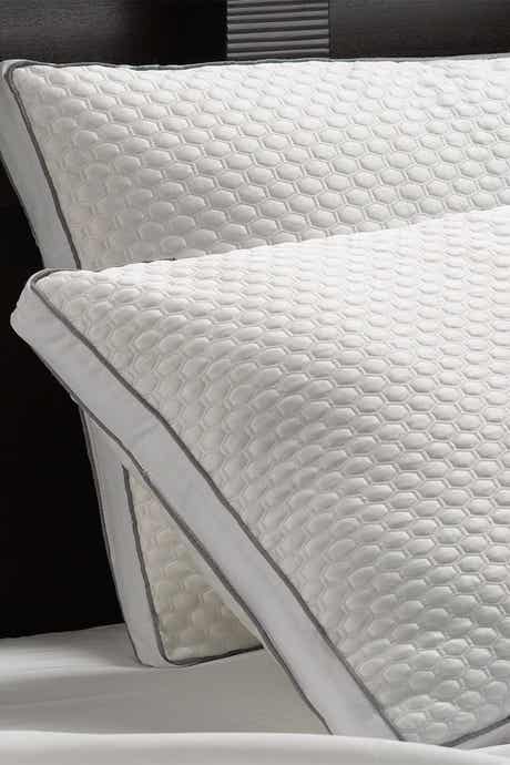 ELLA JAYNE HOME Arctic White Chill Super Cooling Jumbo Size Gel Fiber Pillow - Set of 2