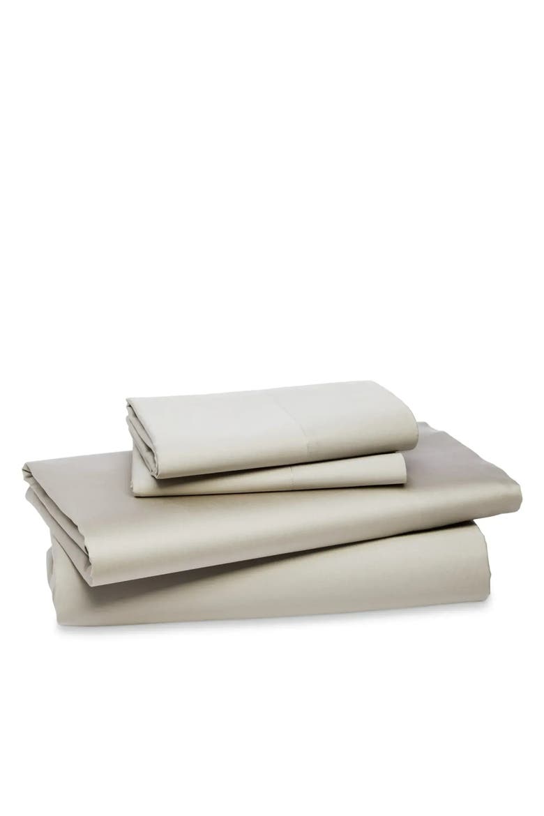 Organic Cotton Sheet Set, Alternate, color, Light Gray