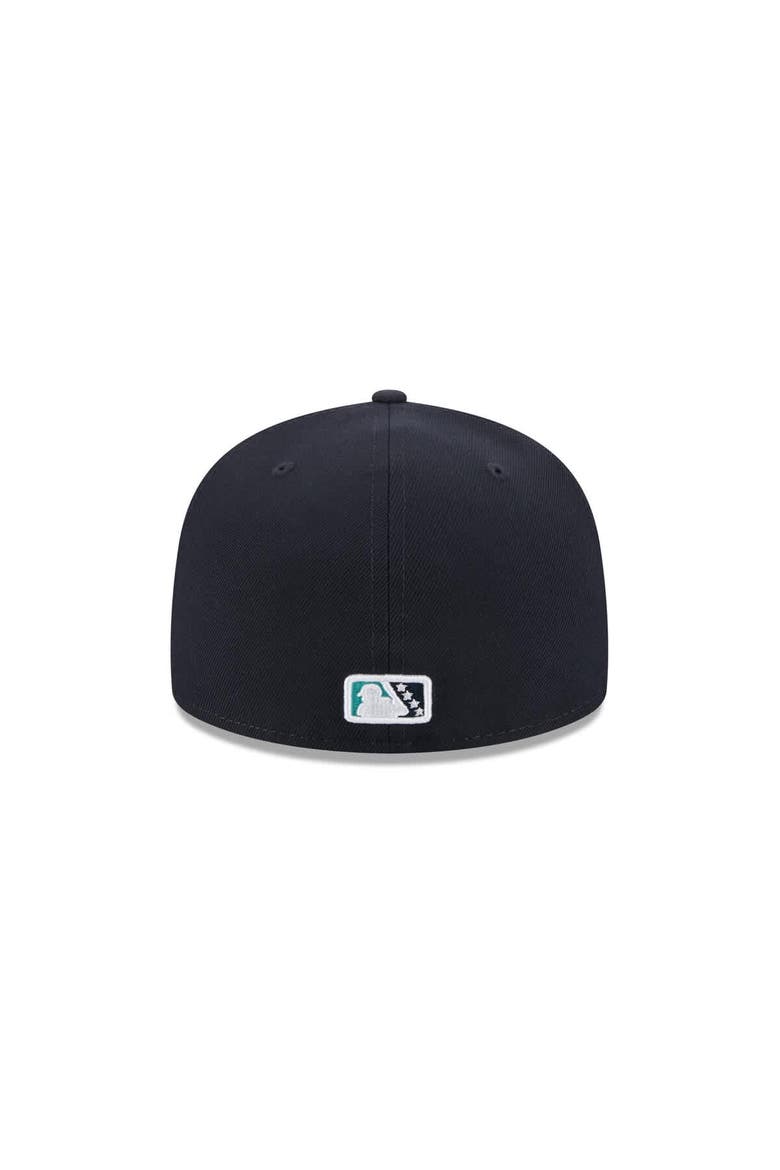 Men's New Era  Navy Jersey Shore BlueClaws Theme Nights 59FIFTY Fitted Hat, Alternate, color, Navy