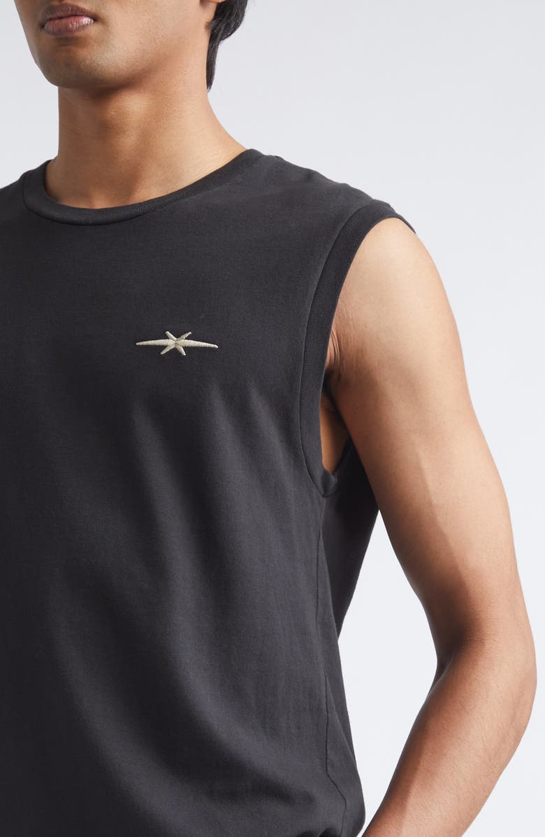 PHIPPS Star Logo Muscle Tee, Alternate, color, Black