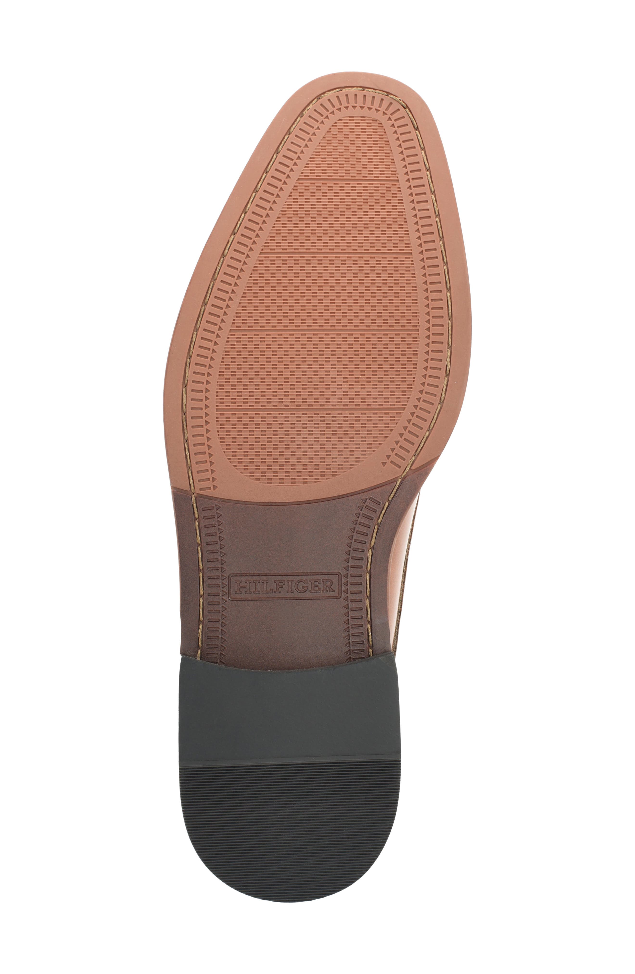 Culker Faux Leather Plain Toe Derby, Alternate, color, MEDIUM BROWN