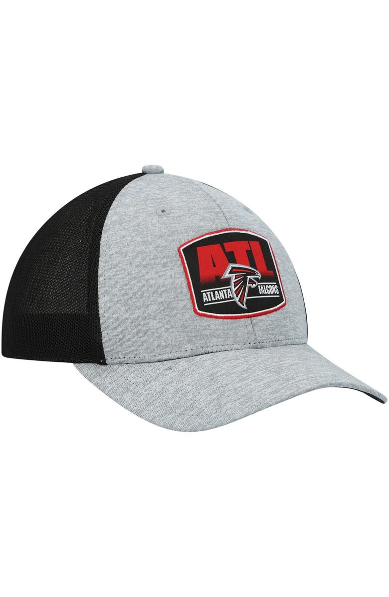 '47 Men's '47 Heathered Gray/Black Atlanta Falcons Motivator Flex Hat, Alternate, color, 
