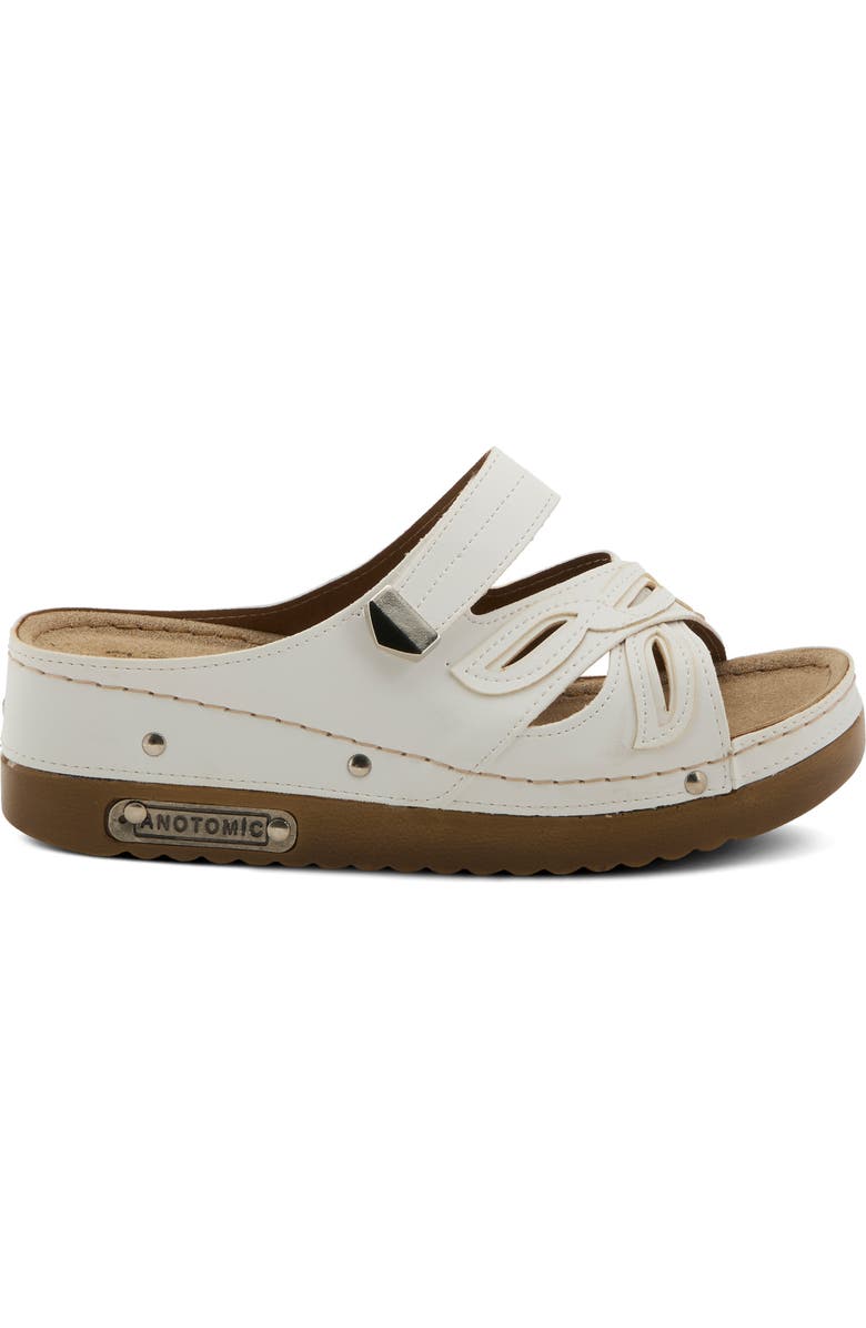 Flexus by Spring Step Cutout Slide Sandal, Alternate, color,