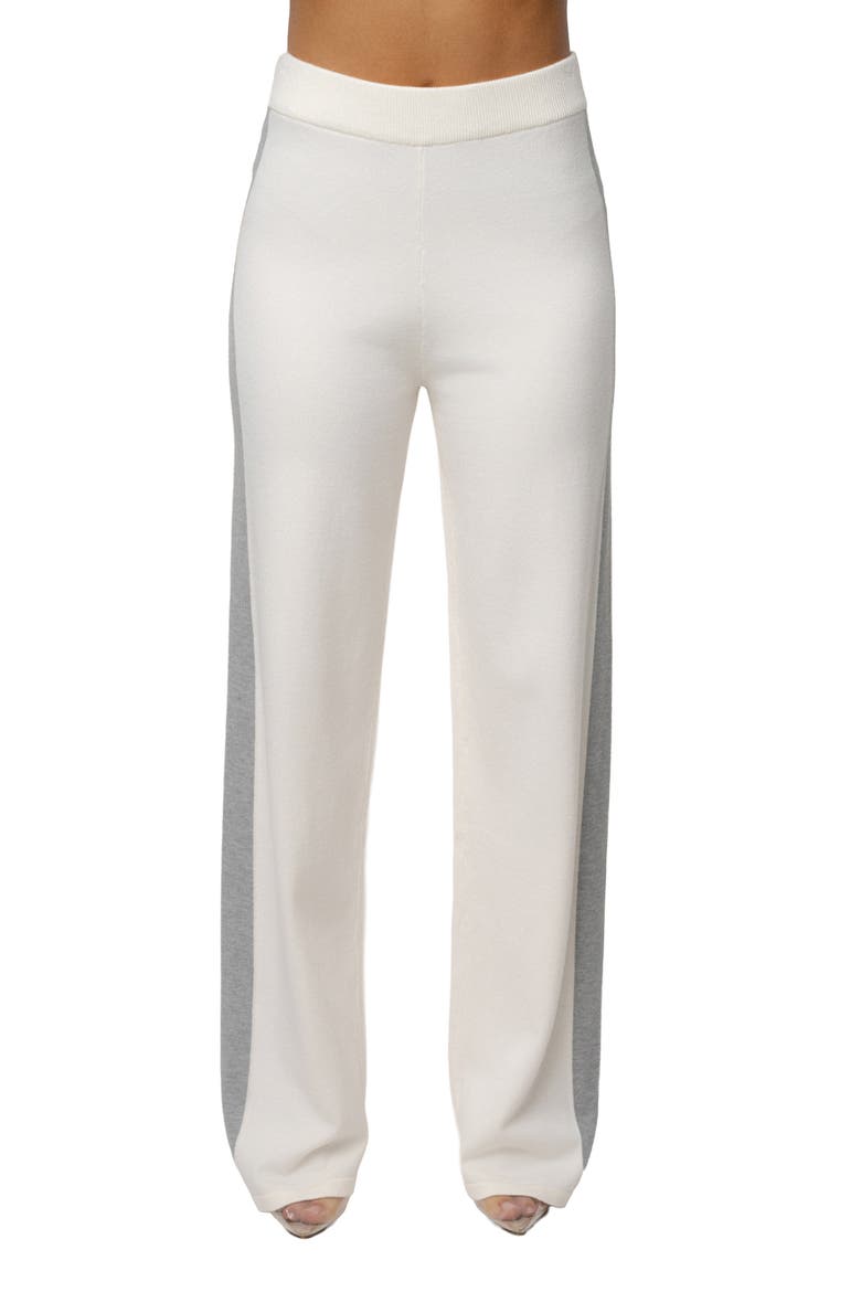 Chasing Fall Contrast Pant, Main, color, Ivory
