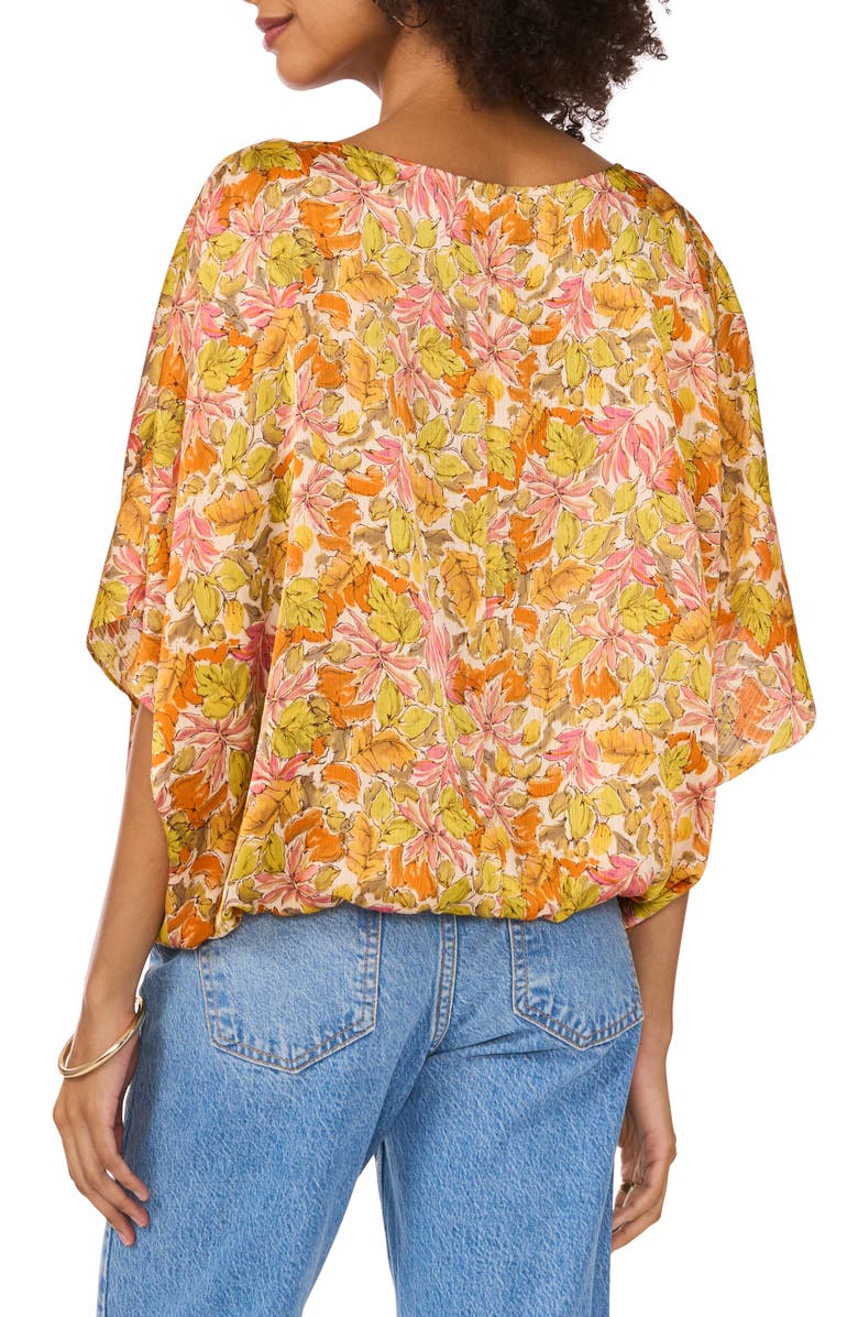 Vince Camuto Floral A-Line Top, Alternate, color,