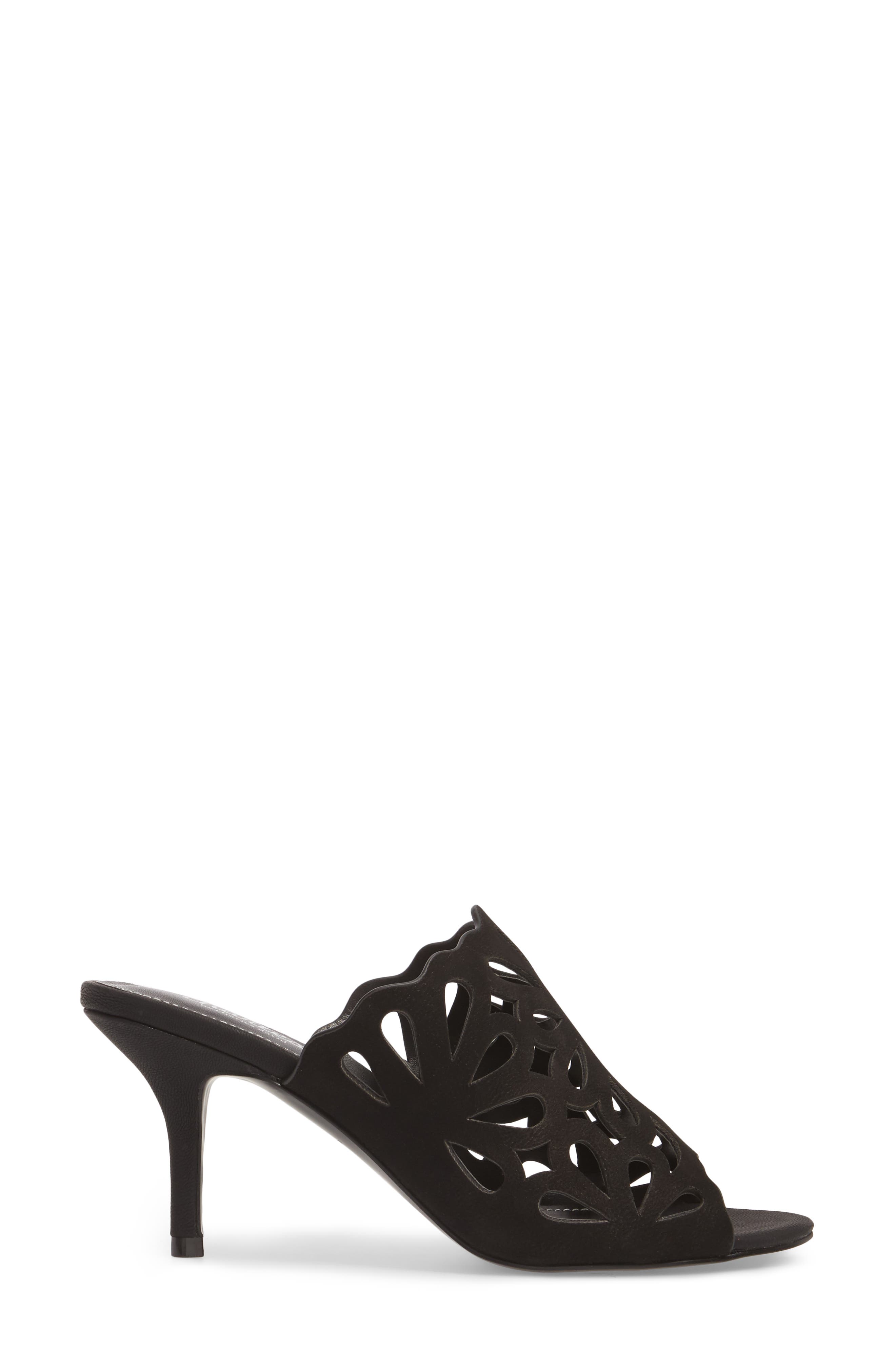 Charles by Charles David Nicki Perforated Open Toe Mule, Alternate, color, 