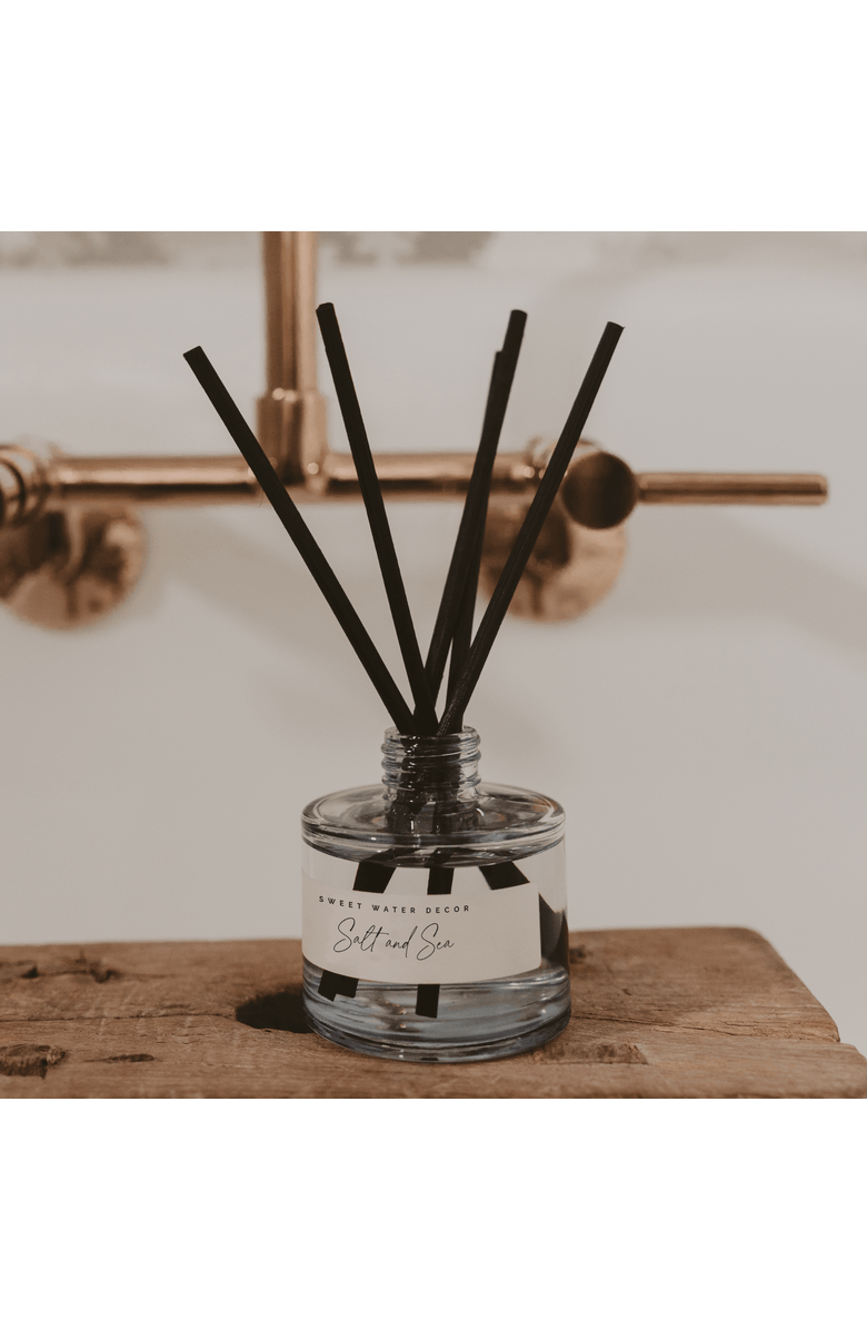 SWEET WATER DECOR Salt and Sea Reed Diffuser, Alternate, color, Salt And Sea