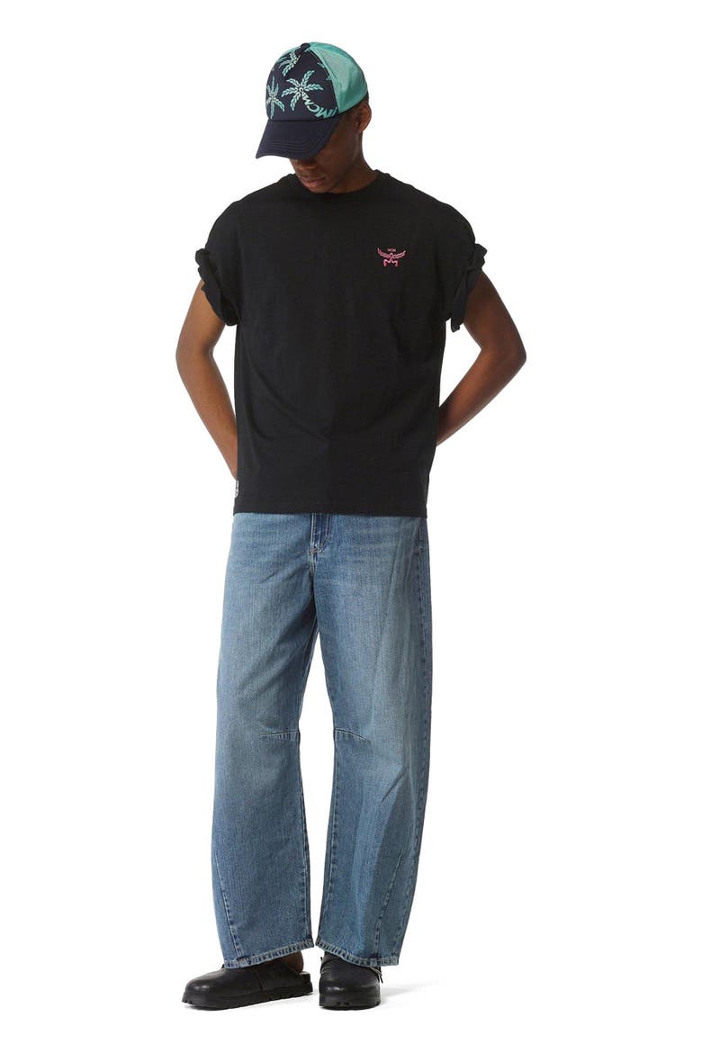x SNIPES Rhinestone Logo T-Shirt, Alternate, color, Black