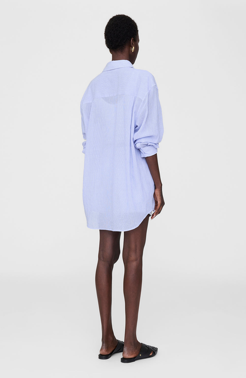 Anine Bing Plaza Shirt In Multi