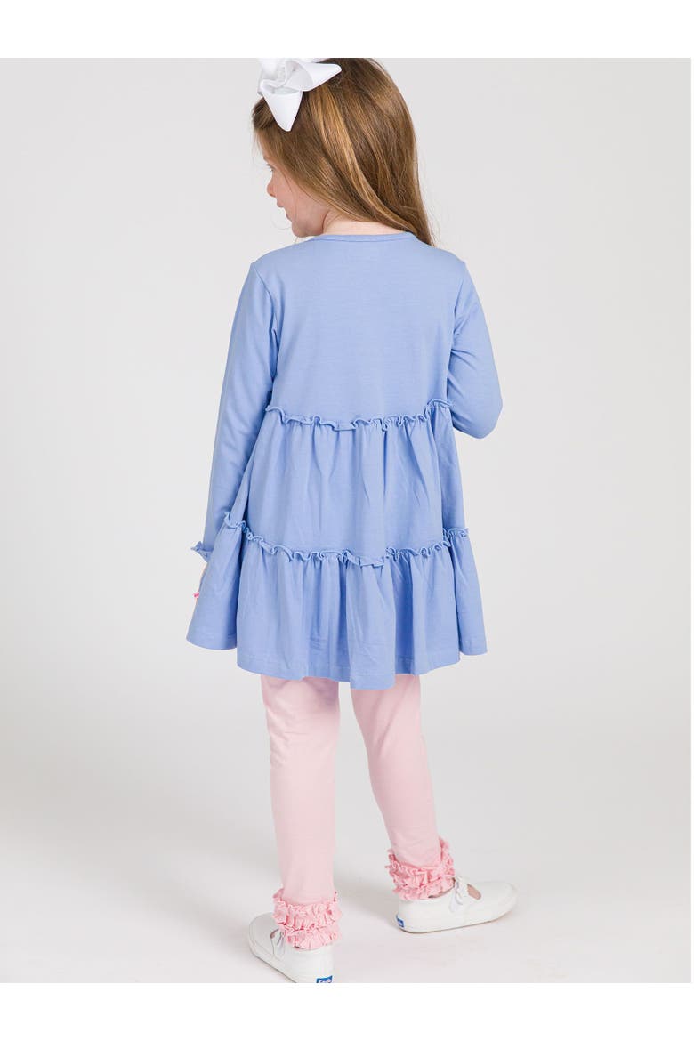 Girls Ruffle Leggings, Alternate, color, Pink