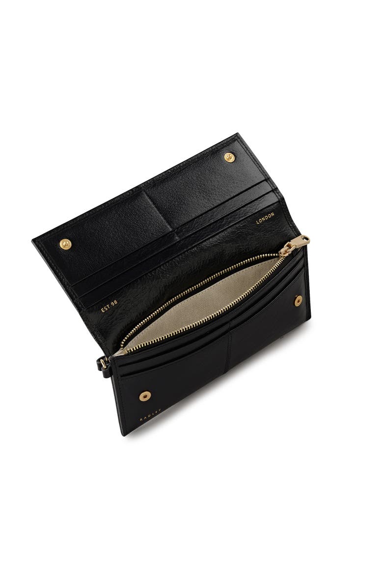 Chilton Grove Large Flapover Wallet, Alternate, color, Black