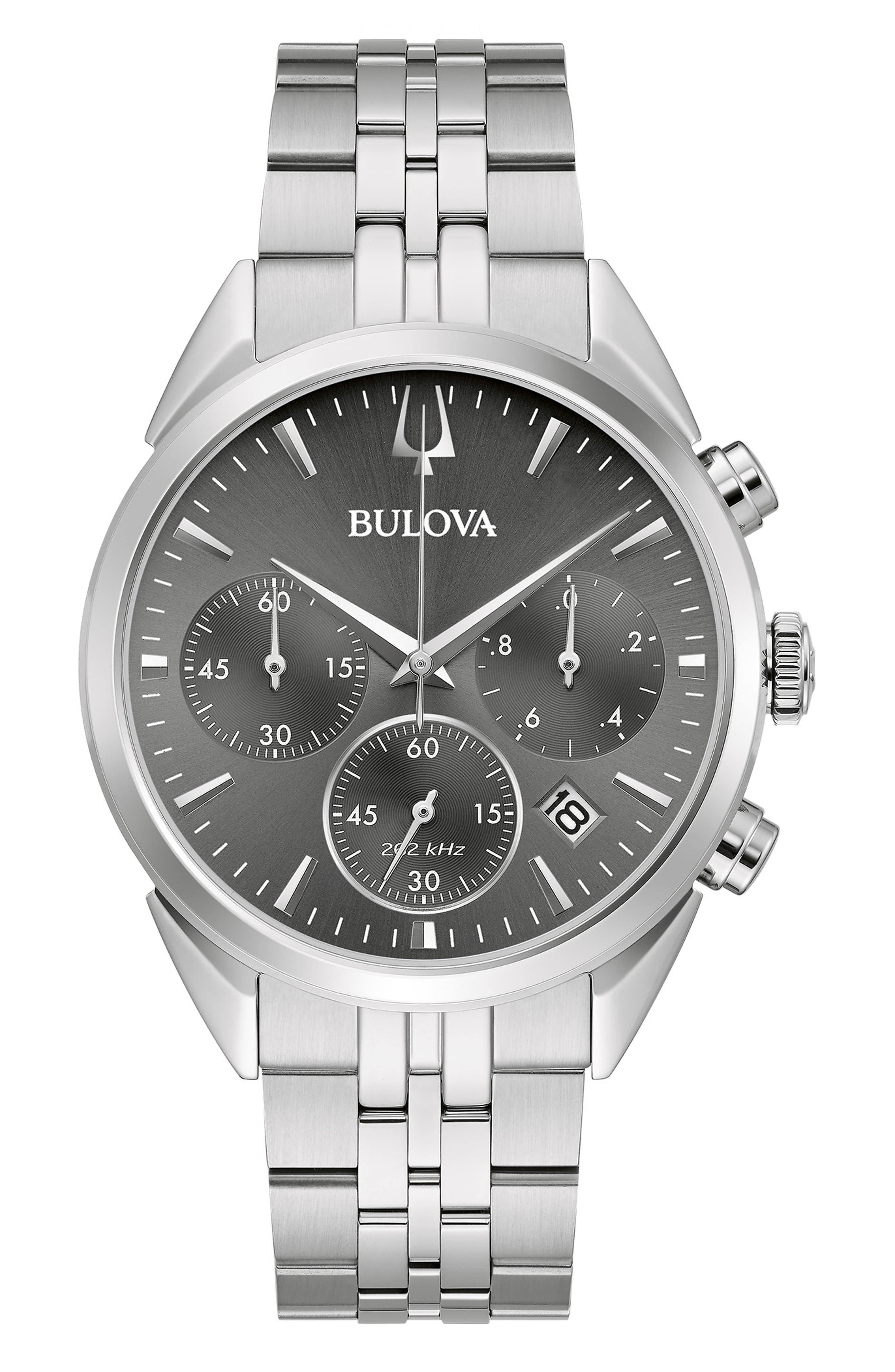 BULOVA Sutton Chronograph Bracelet Watch, 41mm