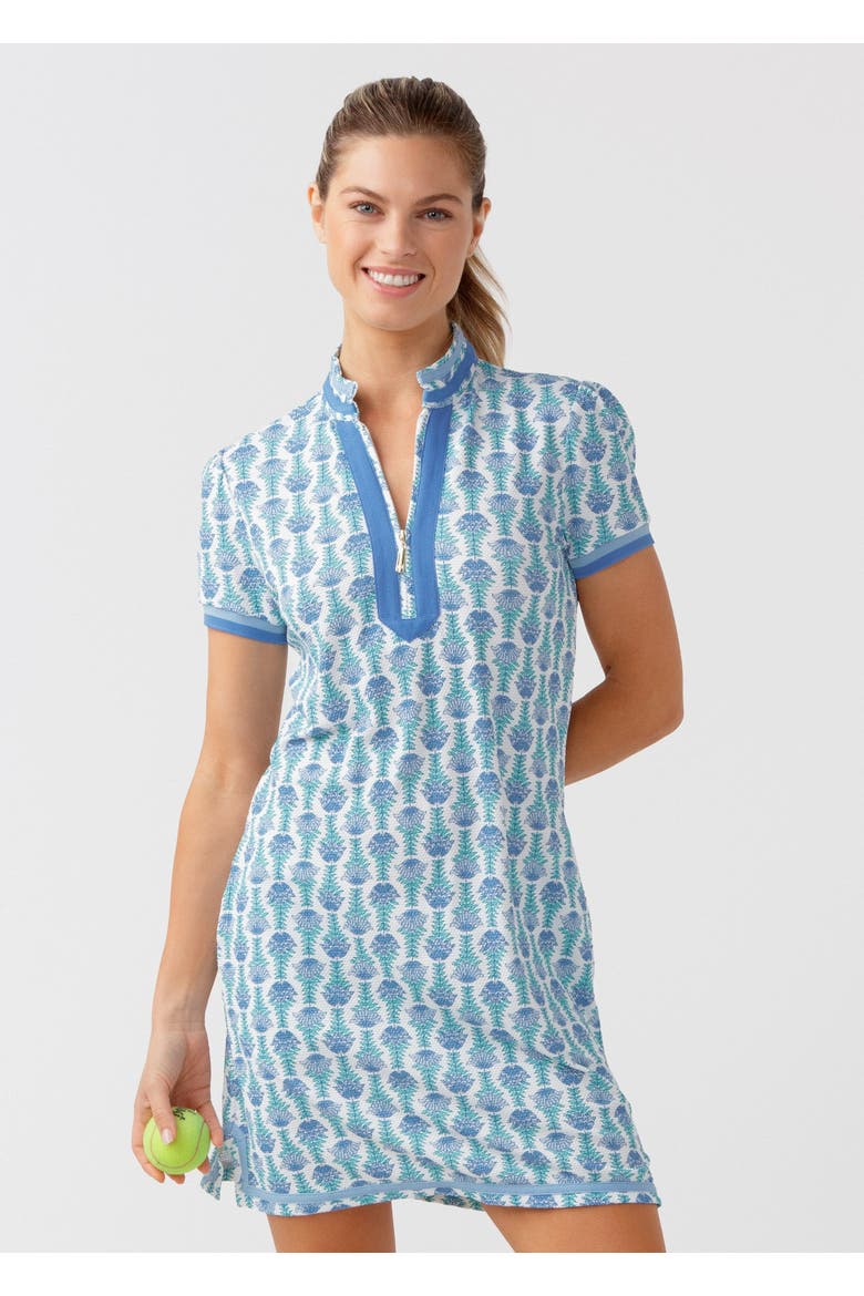 Short Sleeve Sport Dress, Main, color, Floral