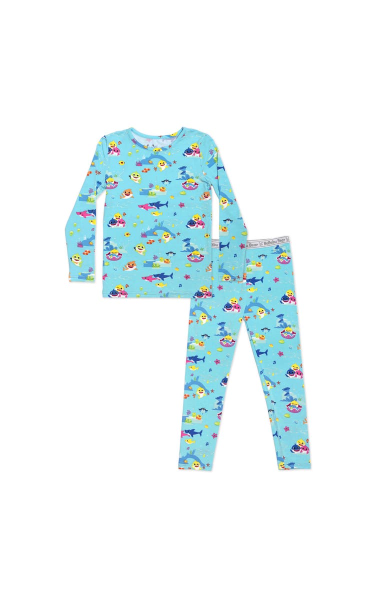 Bellabu Bear Kids' Baby Shark Set of 2 Piece Pajamas, Main, color, Baby Shark