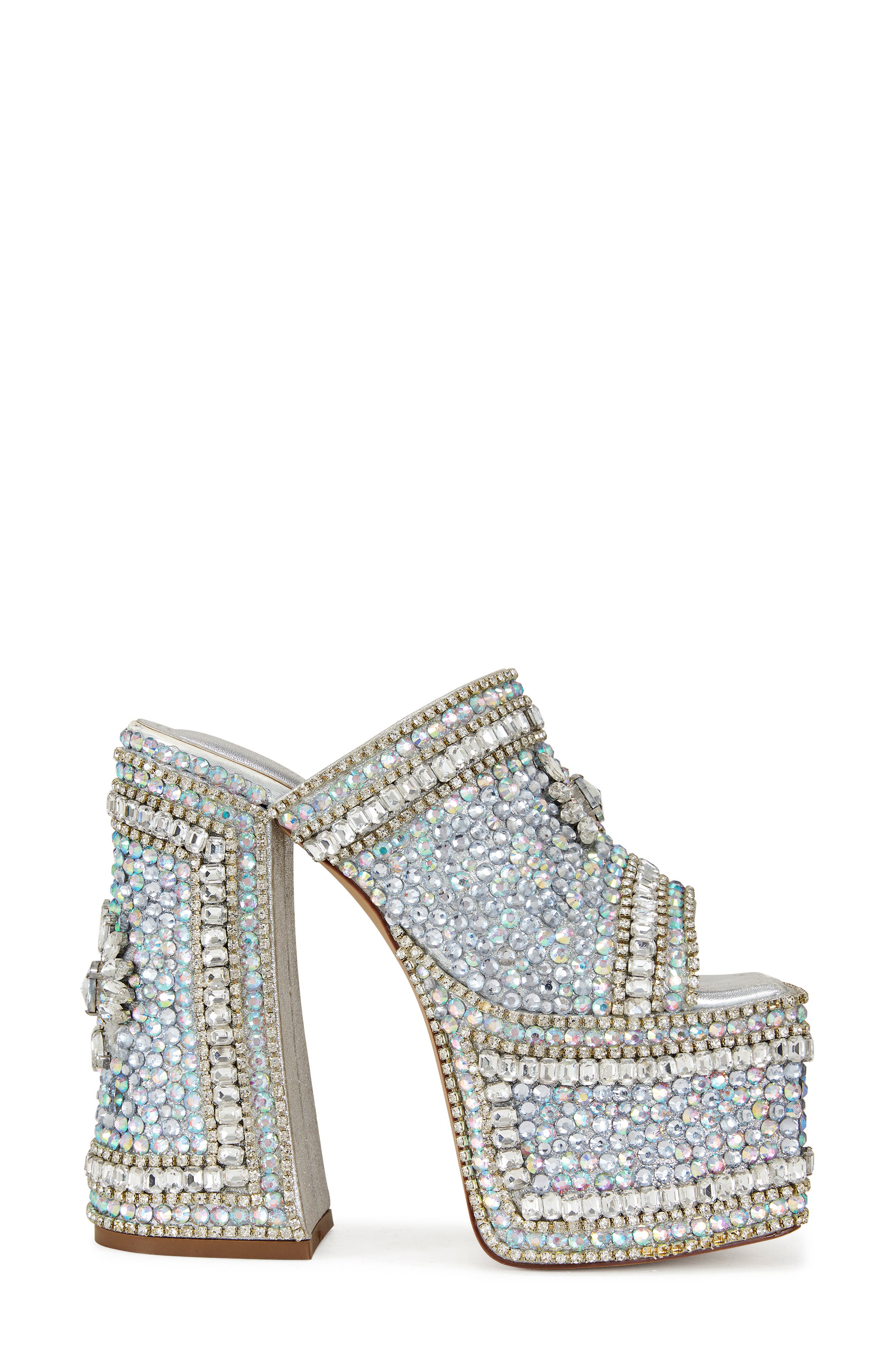 AZALEA WANG Showstop Platform Sandal, Alternate, color, 