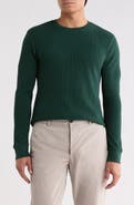 Vince Crewneck Cotton Thermal Sweater