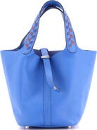 Pre-Owned Hermes Picotin Lock Bag Tressage Epsom PM