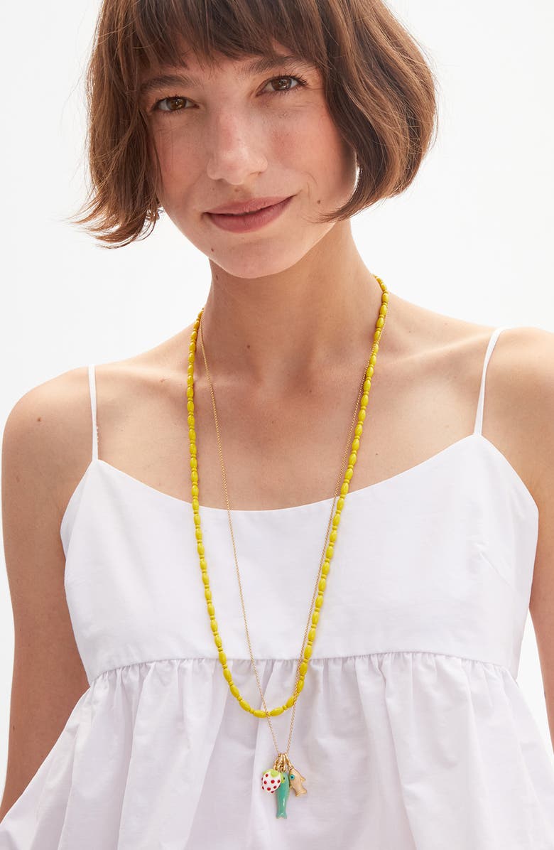 Clare V. L' Été Sardine Charm, Alternate, color, Mint
