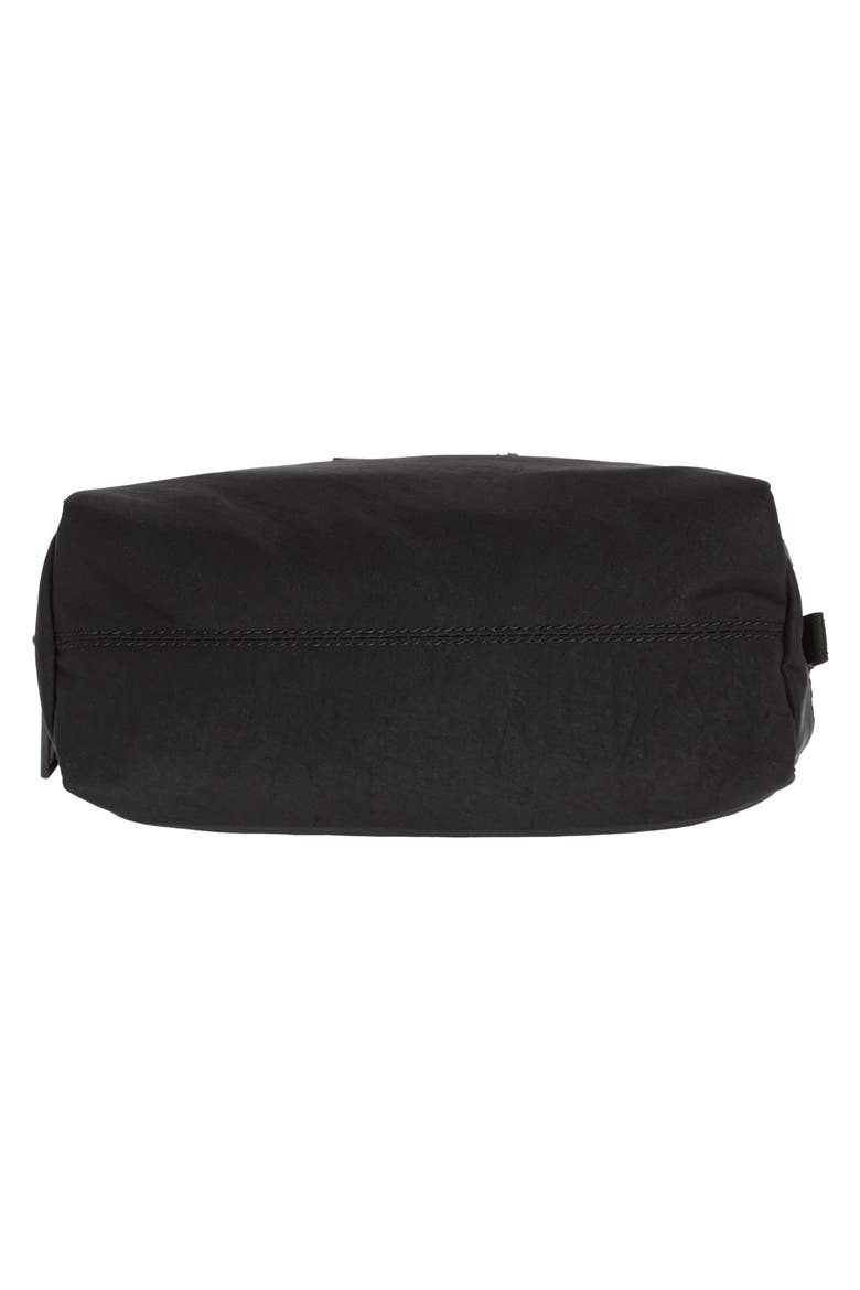Nylon Cosmetics Pouch, Alternate, color, BLACK