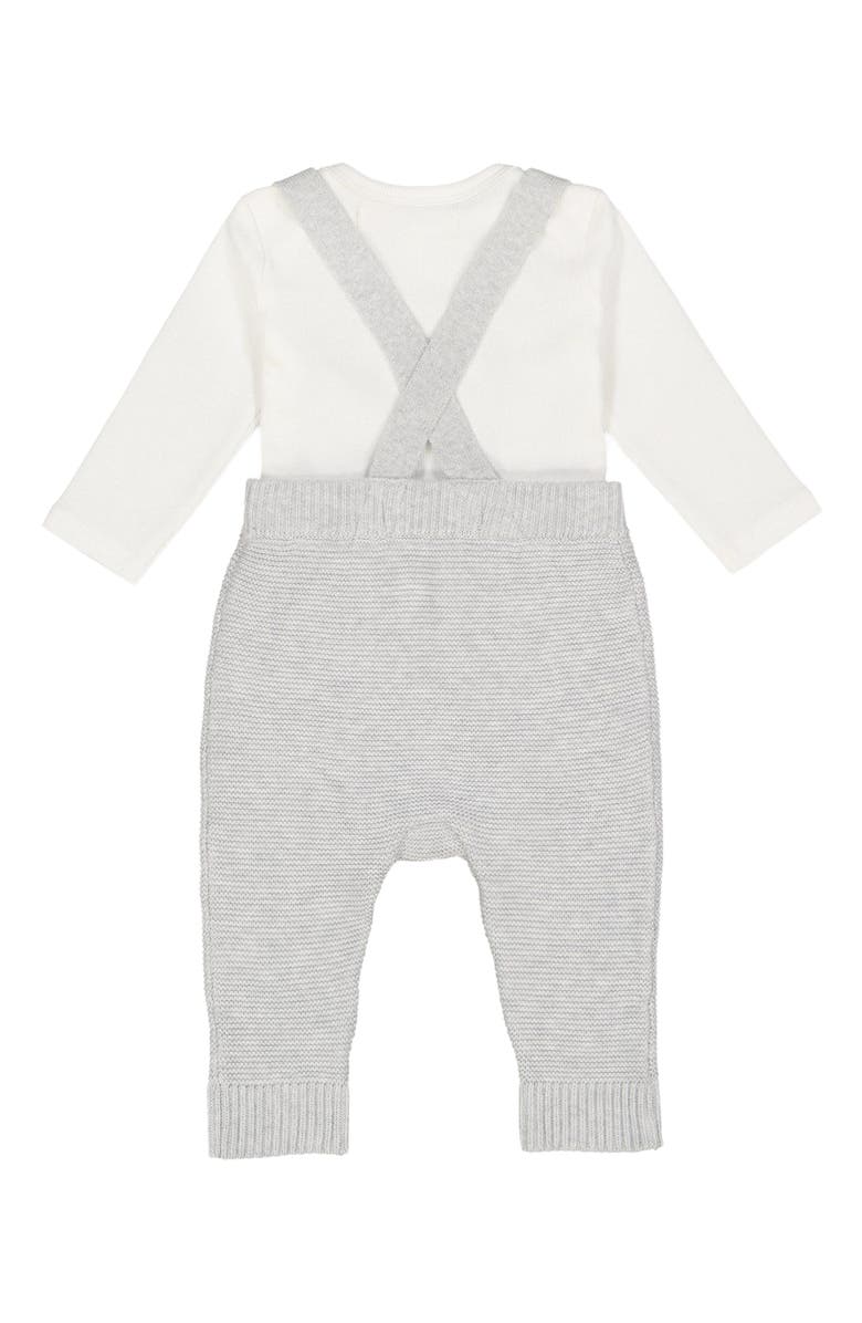 Hope & Henry Baby Organic Bodysuit and Sweater Overall Set, Infant, Alternate, color, 
