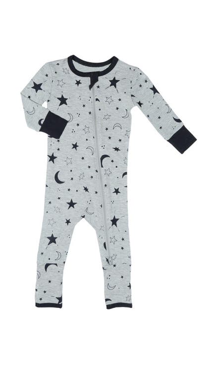 Convertible Romper Fitted Long Sleeve Pajama