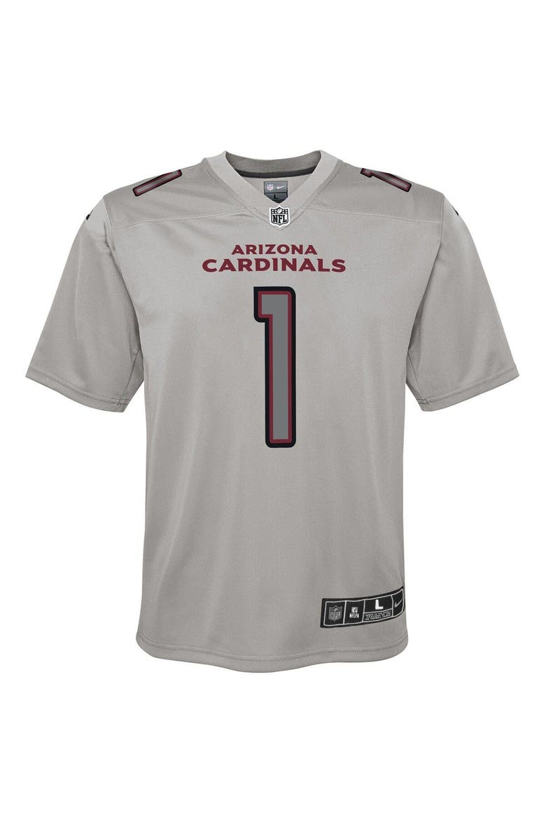 Youth Nike Kyler Murray Gray Arizona Cardinals Atmosphere Game Jersey, Alternate, color, Gray
