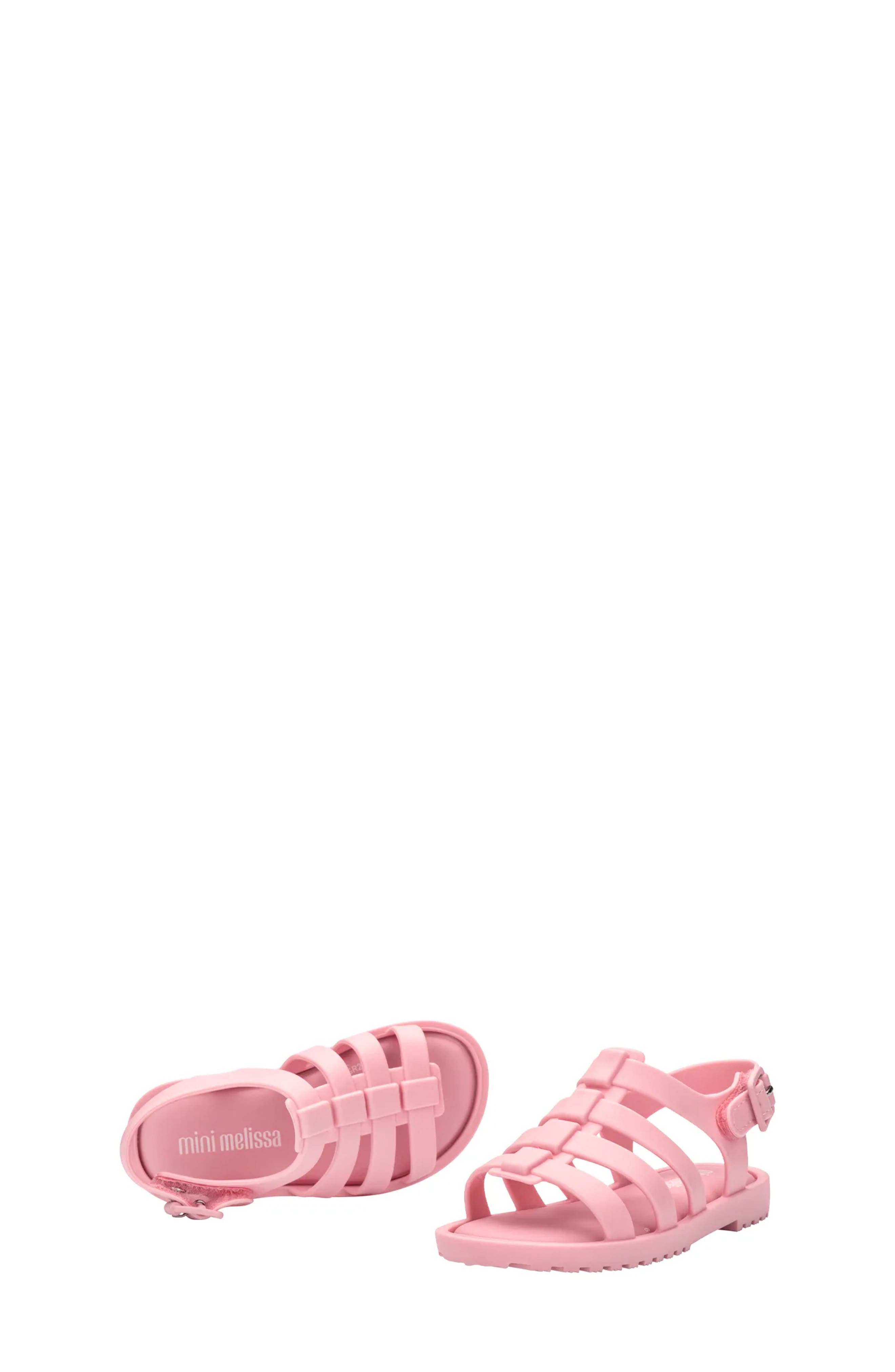 Mini Melissa Kids' Flox Sandal, Alternate, color, Pink