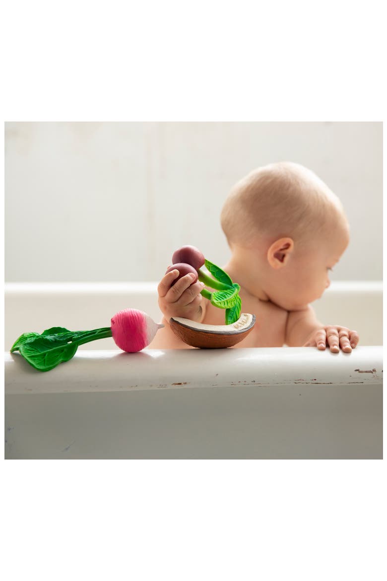 Ramona the Radish Teething Toy, Alternate, color, NO COLOR