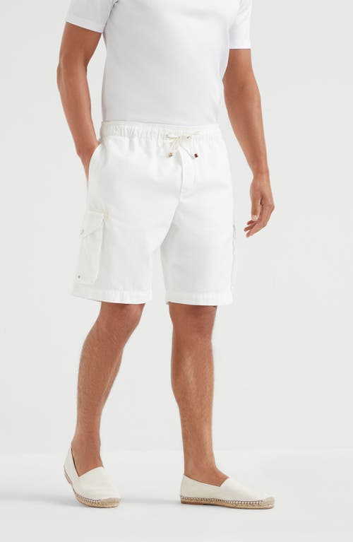 Brunello Cucinelli Bermuda Shorts With Cargo Pockets