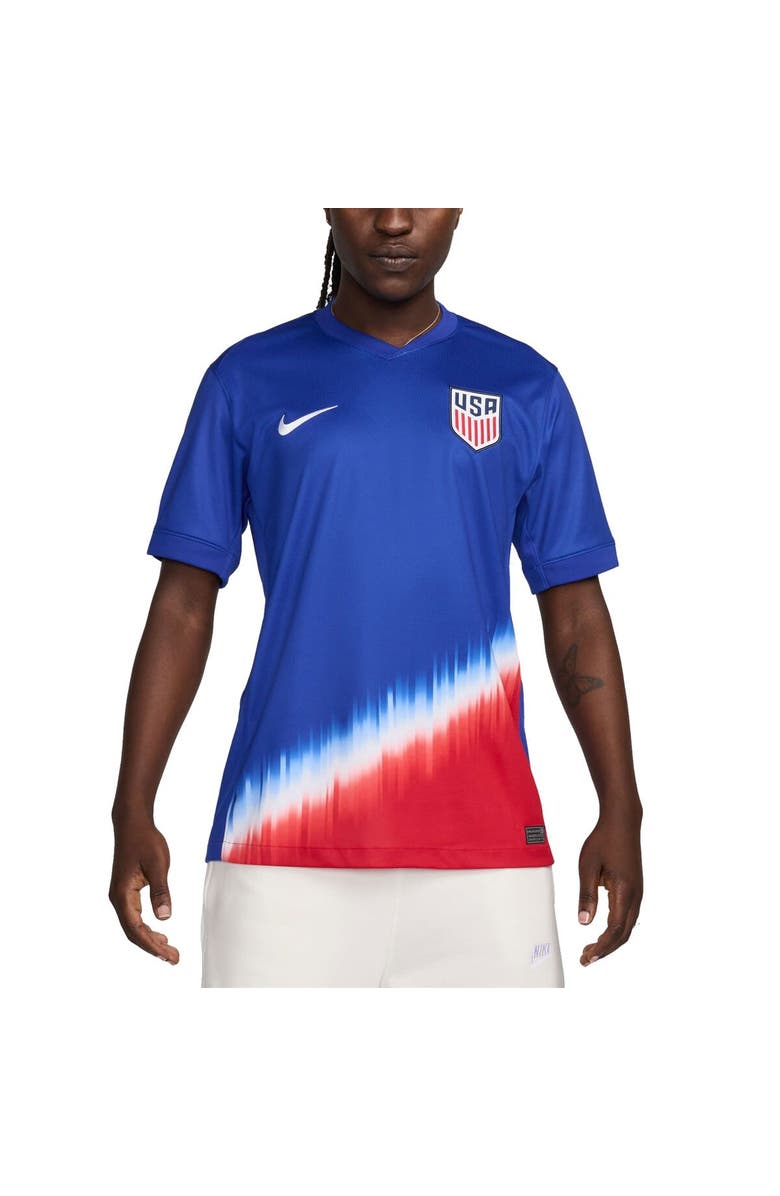 Nike Men's Nike Blue USMNT 2024 Away Replica Jersey, Alternate, color, Blue