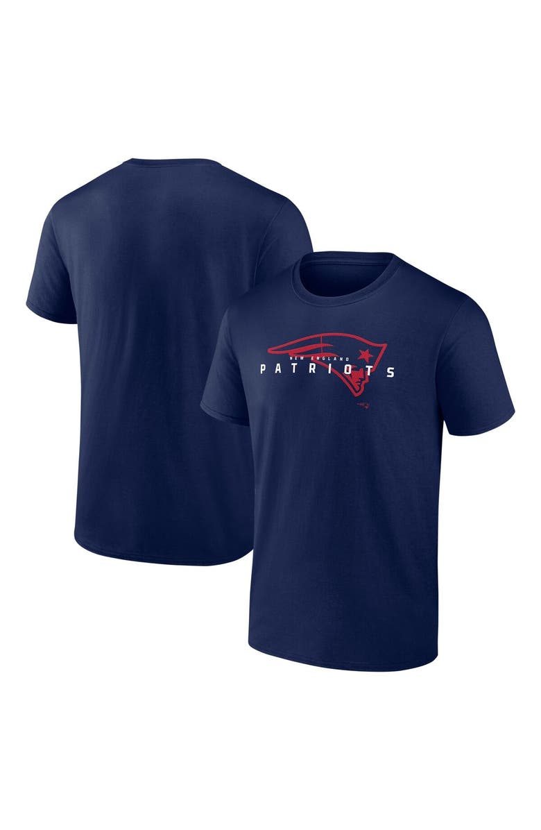 FANATICS Men's Fanatics Navy New England Patriots Coordinate T-Shirt, Main, color, 