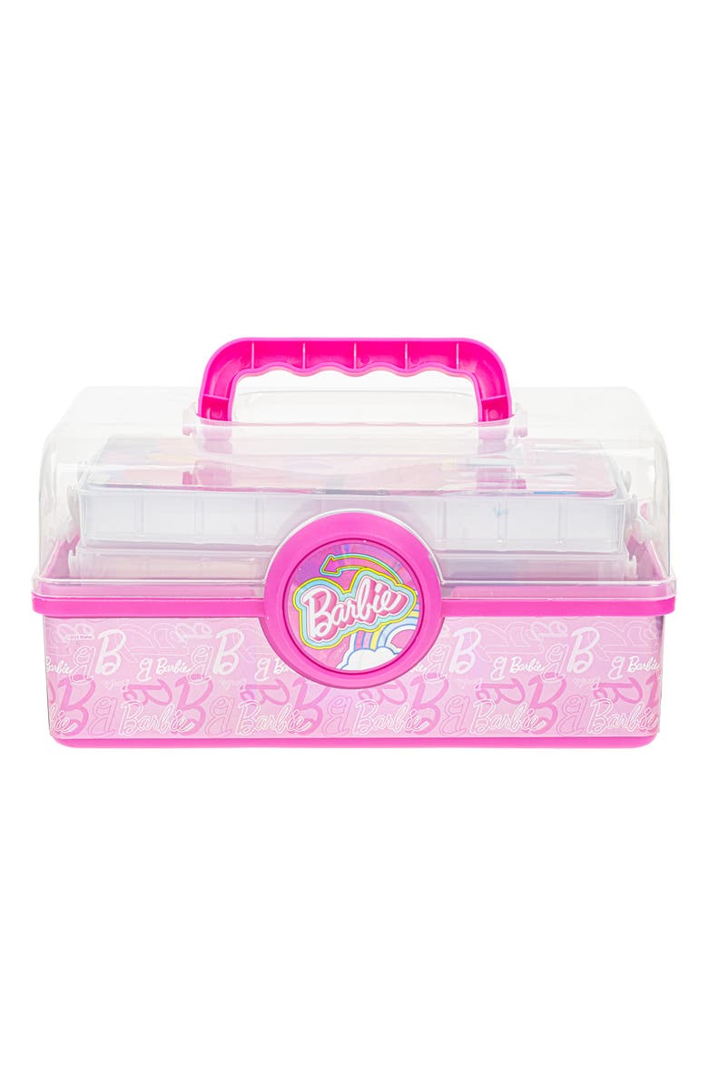 TOWNLEYGIRL Mattel Barbie<sup>®</sup> On-the-Go 20-Piece Assorted Cosmetic Kit, Alternate, color, Pink