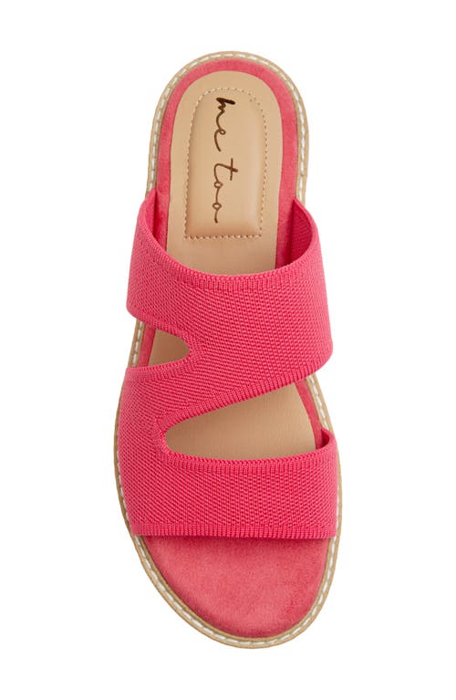 Me Too Ailee Wedge Slide Sandal In Punch