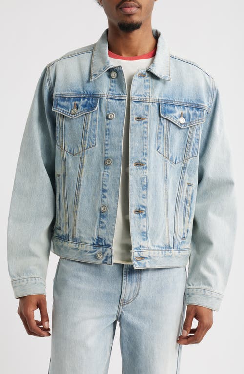 Elwood Classic Denim Jacket In Diamond Wash