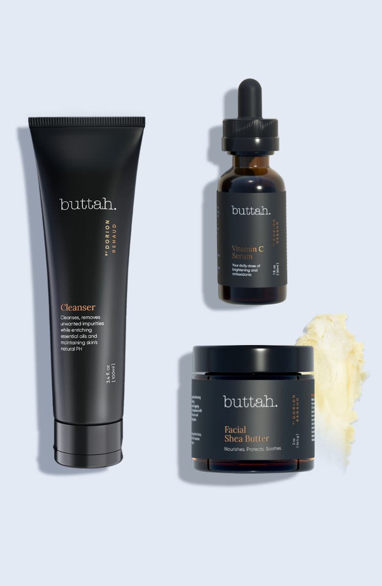 Buttah Skin Skin-Transforming Kit with Facial Shea Butter, Alternate, color, 