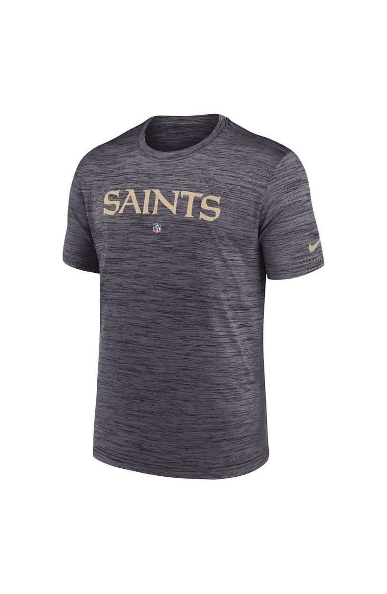 Nike Men's Nike Black New Orleans Saints Velocity Performance T-Shirt, Alternate, color, Black