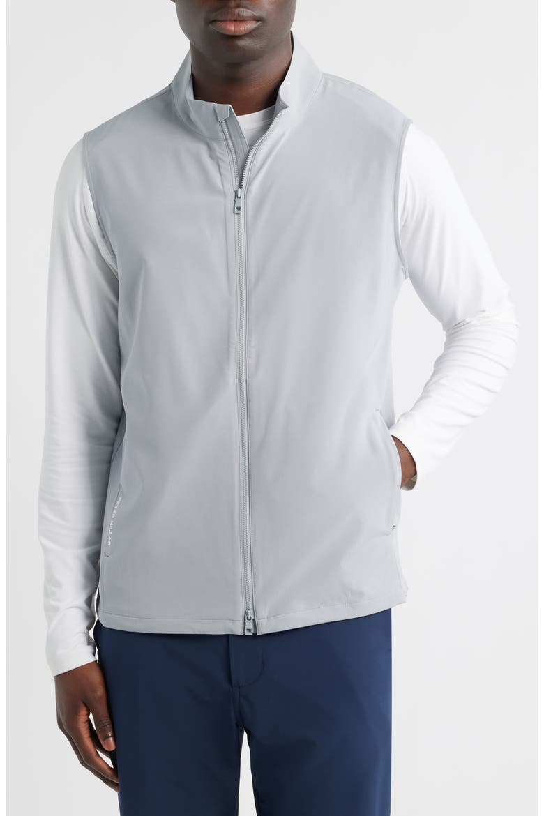 Dunes Water Resistant Golf Vest, Alternate, color, GALE GREY