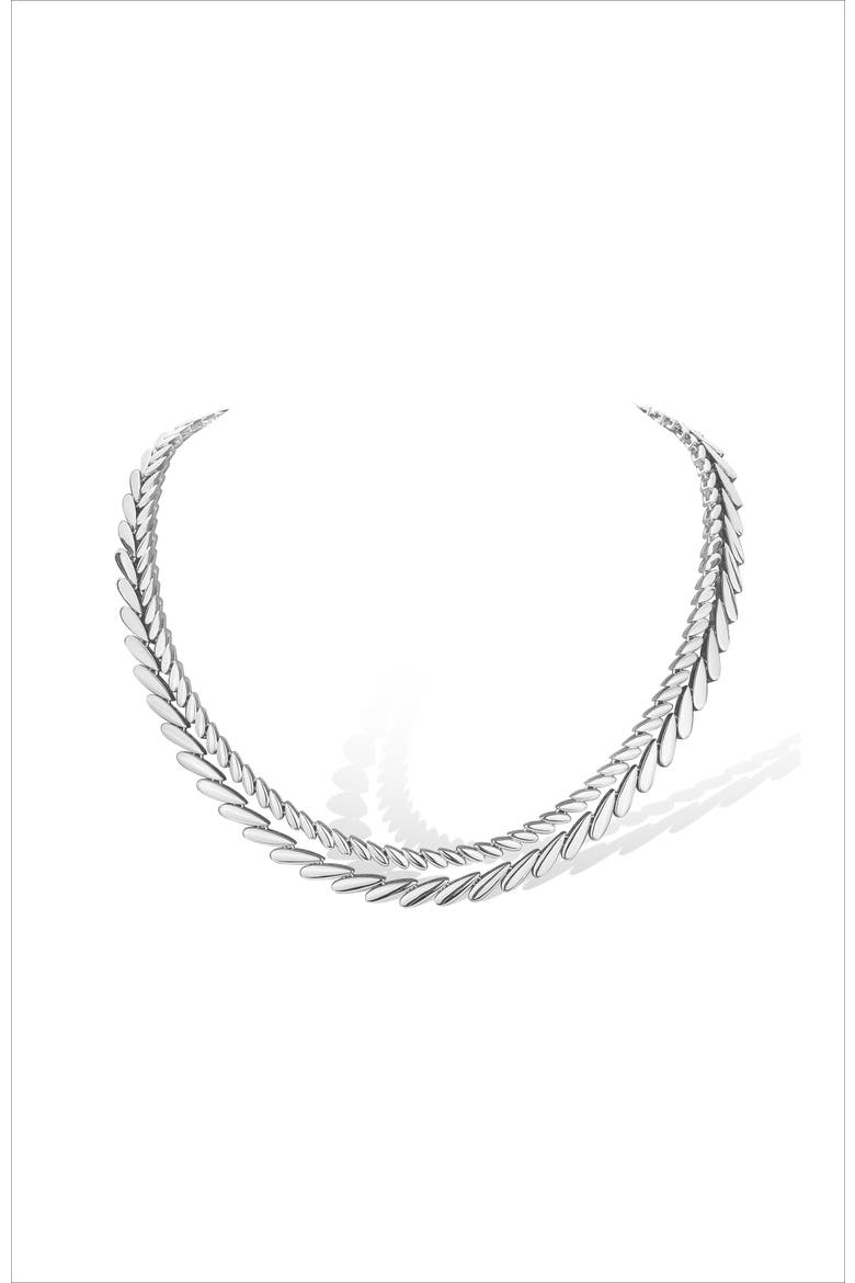 Tassels Necklace, Main, color, Silver