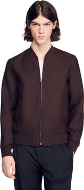 SANDRO Zip-up jacket