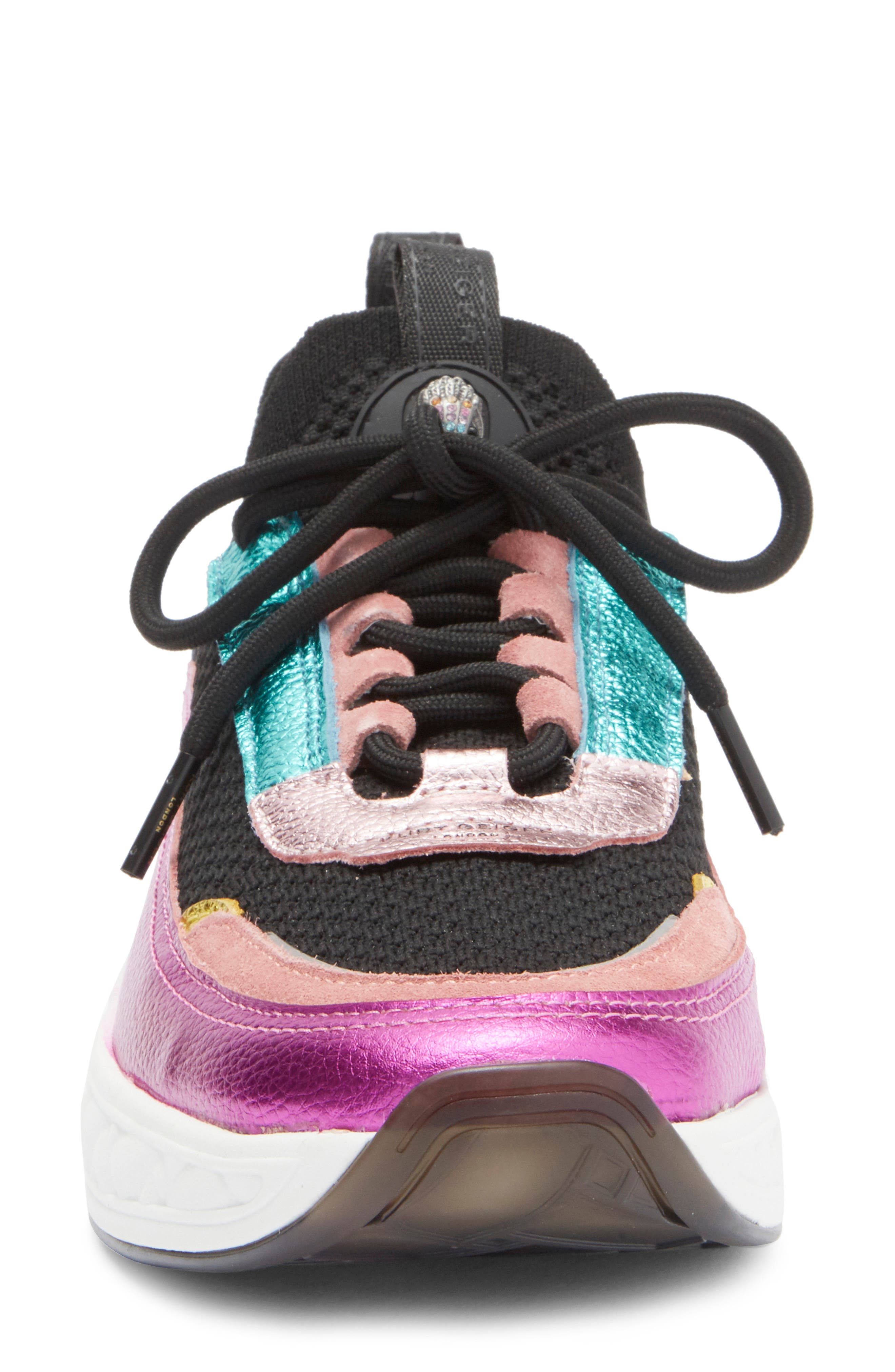 Kurt Geiger London Kensington Metallic Sneaker, Alternate, color, 