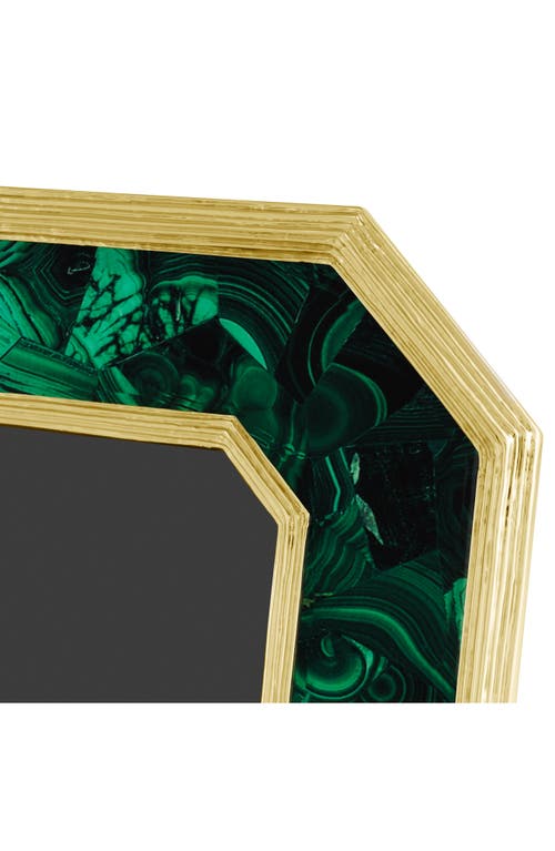 Michael Aram Malachite Geometric Picture Frame In Green