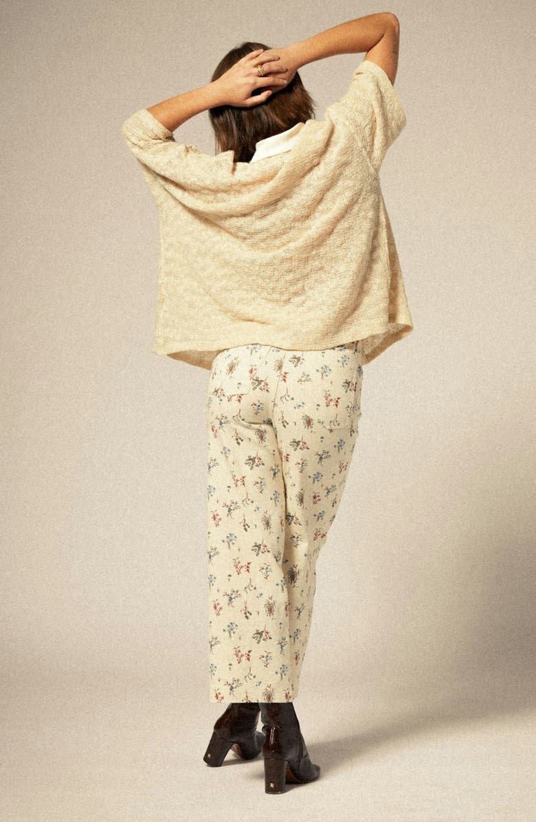 Brixton Mesh Camp Shirt, Alternate, color, Off White