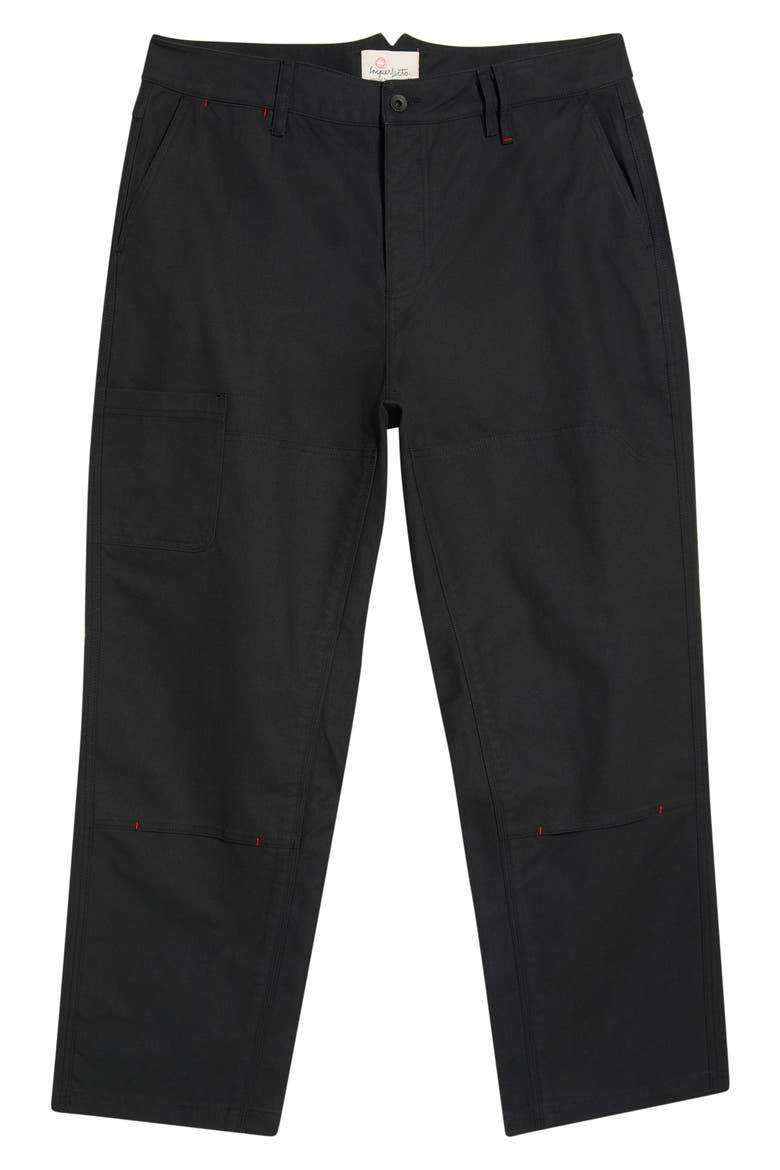 Courier OG Fit Cotton Canvas Chore Pants, Main, color, OBSIDIAN