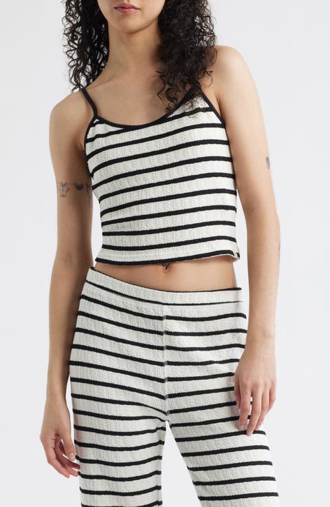 Bobby Stripe Cotton Blend Camisole