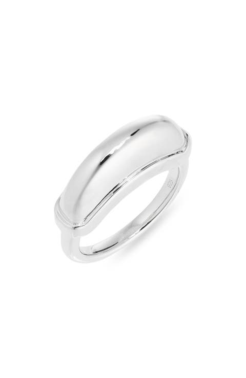 Luna Sterling Silver Mini Ring